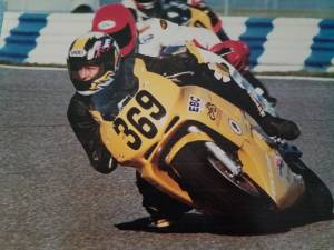 Picture of me racing
