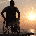 picture of man in wheelchair